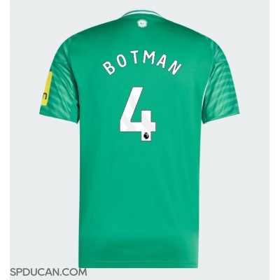 Muški Nogometni Dres Newcastle United Sven Botman #4 Gostujuci 2025-26 Kratak Rukav Muški Nogometni Dres Newcastle United Sven Botman #4 Gostujuci 2025-26 Kratak Rukav